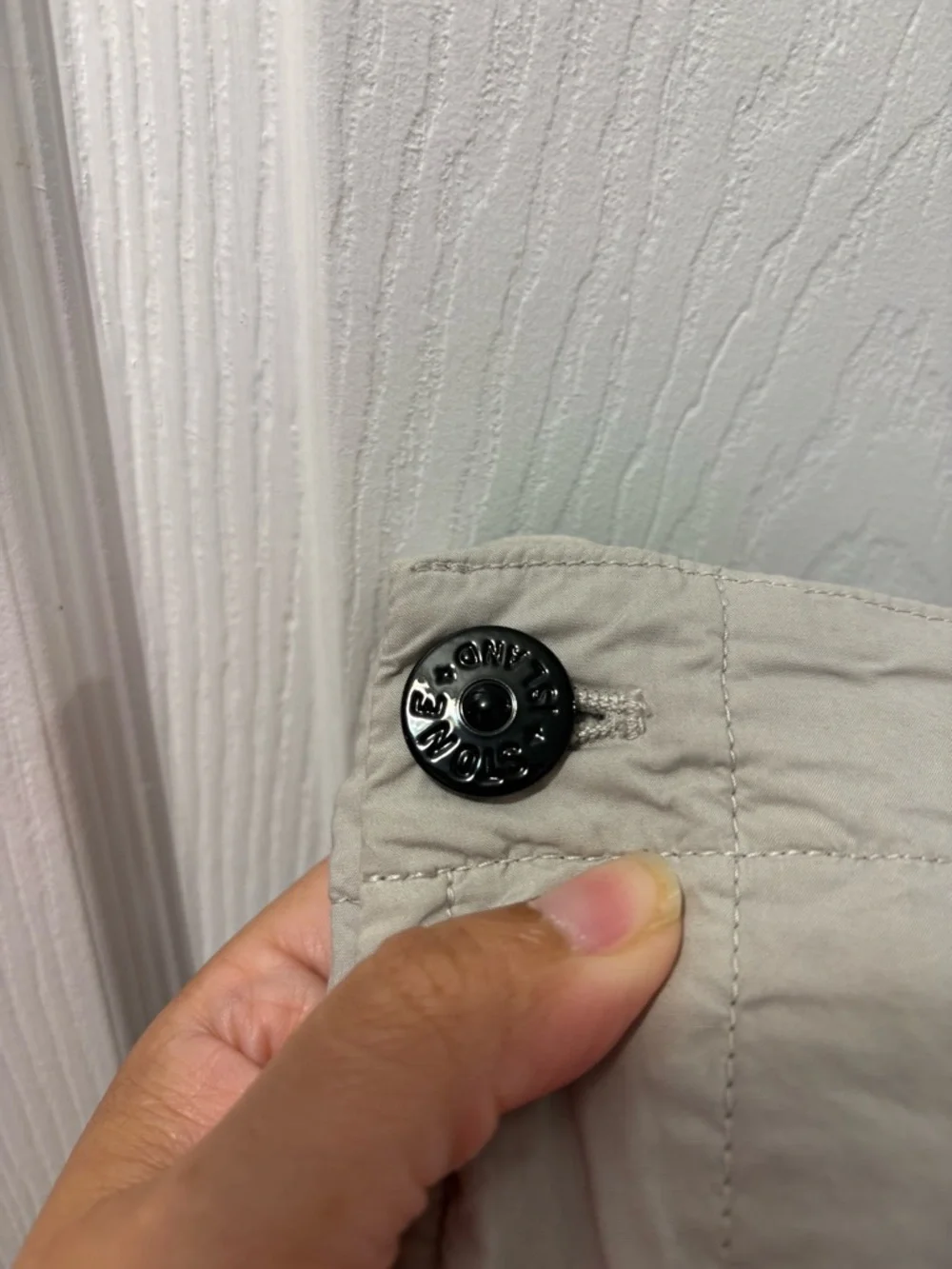 Stone Island Lightweight Type Lo Cargo Pants Size 32 Mens Beige Street Wear